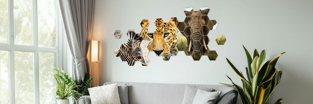 Hexxas: kombinacja zdjęć zwierząt z Afryki.